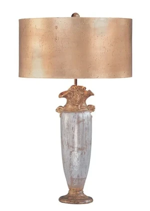 Lampa stołowa metalowa złoto-srebrna 76cm FB/BIENVILLE/TL z serii BIENVILLE - Elstead Lighting