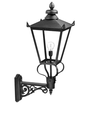 Kinkiet zewnętrzny czarny metalowy latarnia WSLB1 z serii WILMSLOW - Elstead Lighting