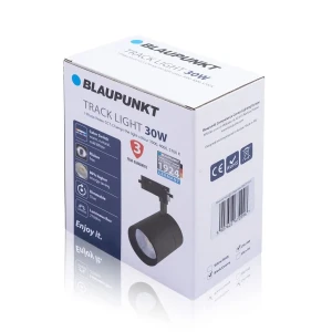 Reflektor LED 1-fazowy Vision 30W czarny z przełącznikiem barwy światła RS1-30CCT - Blaupunkt
