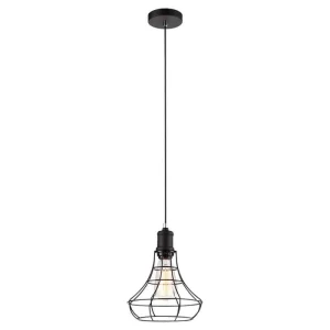 Lampa wisząca loftowa metalowa czarna MDM2268-1 z serii SYNTHIA - Lampy Italux