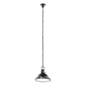 Lampa wisząca industrialna NAUTILIUS M 10268106 czarna - Kaspa