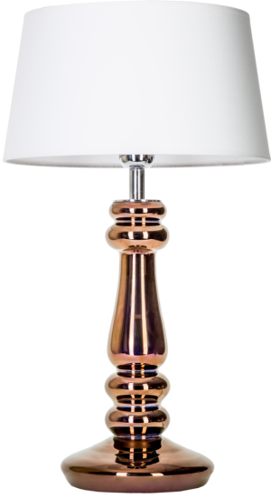 Lampa stołowa stylowa PETIT TRIANON COPPER L051261217 - 4concepts