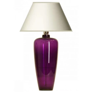 Lampa stołowa duża fiolet + biały BILBAO VIOLET L019711215 - 4concepts