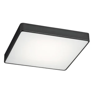 Plafon nowoczesny 4xE27 kwadratowy ONTARIO 1580 czarny  - Argon