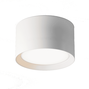 Azzardo Lampa sufitowa biała metalowa 8,5cm AZ6266 z serii ONTO