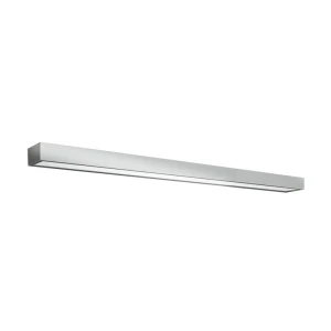 Azzardo Kinkiet łazienkowy nad lustro chromowany szklany 90cm AZ2077 z serii RADO