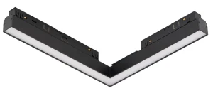 Azzardo Lampa do szyn magnetycznych czarna metalowa 24W AZ6244 z serii ALFA SAGA