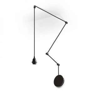 SPIDER I zestaw wiszący czarna chrom R13493 - Rendl