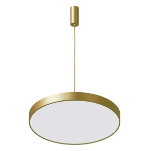 Lampa wisząca LED okrągła złota 60cm 5361-860RP-GD-3 z serii ORBITAL - Lampy Italux