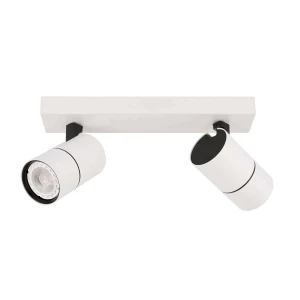 Reflektor sufitowy metalowy biały 2-punktowy SPL-2813-2B-WH z serii LACONI - Lampy Italux