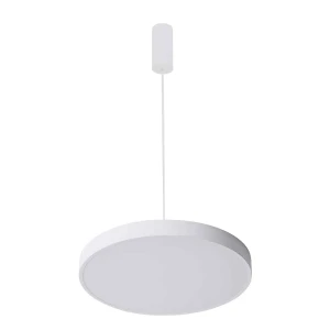 Lampa wisząca LED biała okrągła 60cm 5361-860RP-WH-4 z serii Orbital - Lampy Italux