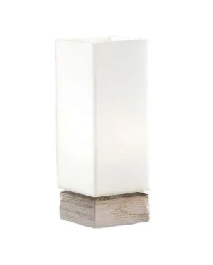 Lampa stołowa TROS 3670 biały dąb drewno - Argon
