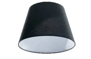 Azzardo Abażur z tkaniny czarny 20cm AZ2597 z serii ZF