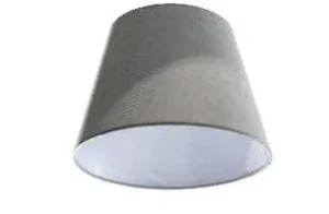 Azzardo Abażur z tkaniny szary 26cm AZ2601 z serii ZF