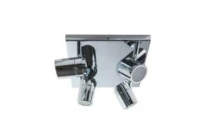 Azzardo Lampa sufitowa łazienkowa chromowana 4-punktowa AZ2557 z serii NOEMIE