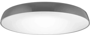 Azzardo Plafon metalowy szary okrągły 55cm AZ2743 z serii CORTONA