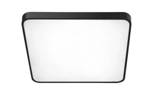 Azzardo Plafon kwadratowy czarny metalowy 50cm AZ2759 z serii QUADRO