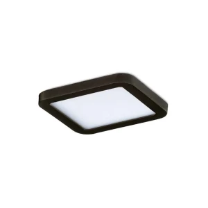 Azzardo Oprawa wpuszczana łazienkowa kwadratowa czarna 9cm AZ2833 z serii SLIM