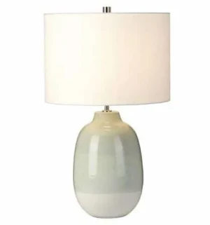Lampa stołowa ceramiczna zielono-biała 61cm CHELSFIELD/TL z serii CHELSFIELD - Elstead Lighting