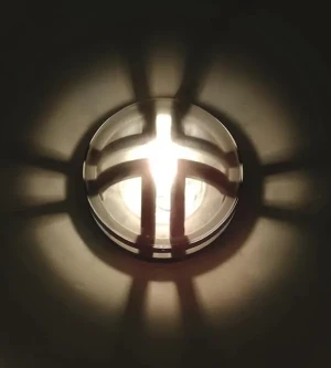 Plafon zewnętrzny czarny metalowy okrągły FRIDA/F z serii FRIDA - Elstead Lighting