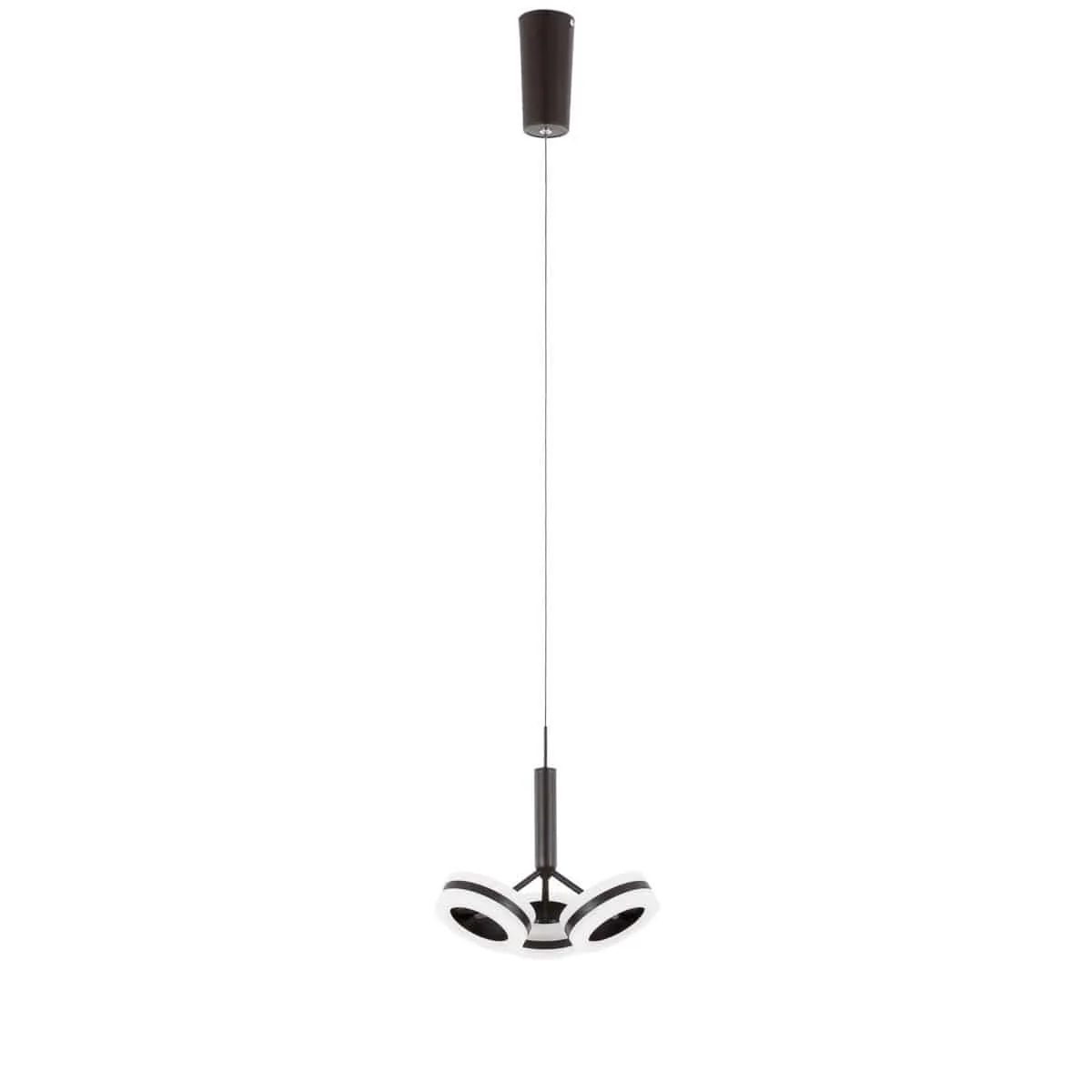 Lampa wisząca metalowa brązowa 3-punktowa AD16002-3A z serii METIS - Lampy Italux