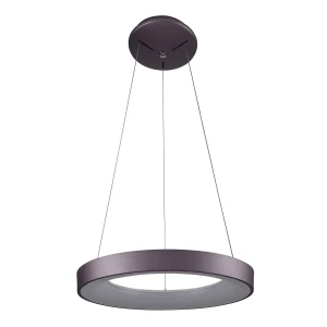 Lampa wisząca LED okrągła srebrna 48cm 5304-840RP-CO-3 z serii Giulia - Lampy Italux