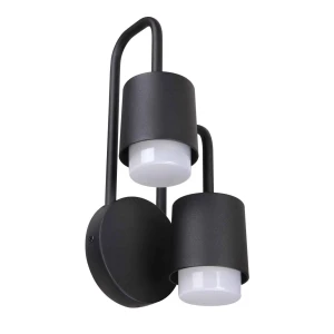 Kinkiet metalowy czarny dwupunktowy C49-2/BK-9 z serii SORANO - Lampy Italux