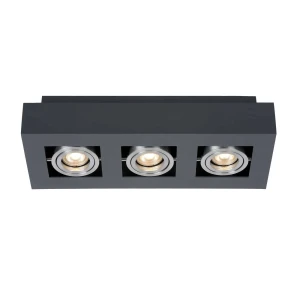 Plafon metalowy czarny 3-punktowy IT8002S3-BK/AL z serii Casemiro - Lampy Italux