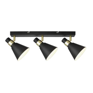Lampa sufitowa czarna metalowa 3-punktowa MB-H16079M-3 z serii Biagio - Lampy Italux