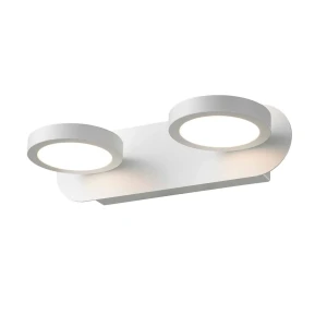 Kinkiet LED biały metalowy 2-punktowy MB1063/2 z serii Kendra - Lampy Italux
