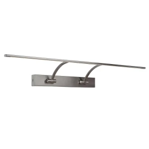 Kinkiet obrazowy LED metalowy srebrny 75cm MB1079L z serii Camila - Lampy Italux