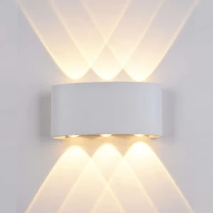 Kinkiet LED biały metalowy 17cm PL-232W z serii Gilberto - Lampy Italux