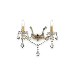 Kinkiet klasyczny FLORIAN AP2 ORO 035659 - Ideal Lux