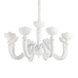 Lampa wisząca BON BON SP8 BIANCO 094007 - Ideal Lux