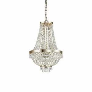 Lampa kryształowa wisząca CAESAR SP6 ORO 114729 - Ideal Lux