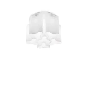 Plafon nowoczesny COMPO PL6 BIANCO 125503 - Ideal Lux