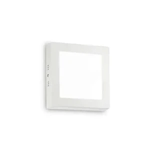 Kinkiet klasyczny UNIVERSAL 12W SQUARE BIANCO 138633 - Ideal Lux