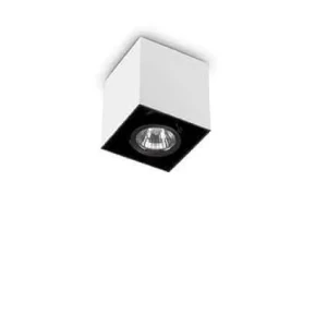 Oprawa sufitowa MOOD PL1 SMALL SQUARE BIANCO 140902 - Ideal Lux