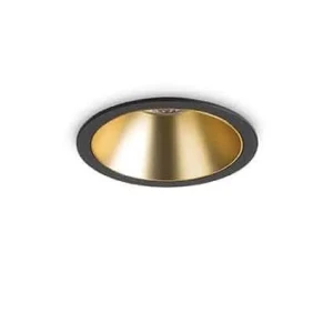 Oprawa wpuszczana okrągła GAME ROUND BLACK GOLD 192345 - Ideal Lux