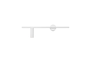 Aldex Kinkiet metalowy biały 60cm 1104C z serii TREVO