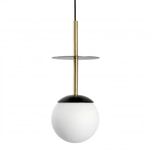 Plafon elegancki PLAAT czarna PLA132P0 - Ummo