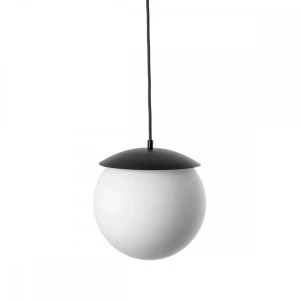 Lampa wisząca kula minimalistyczna KUUL czarna KLE122P0 - Ummo