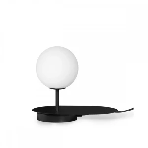 Lampa stołowa minimalistyczna HANEA czarna HAS122P1 - Ummo