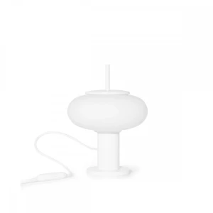 Lampa stołowa designerska TORNI biała TOS111P1 - Ummo