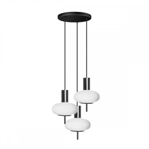 Lampa wisząca nowoczesna do kuchni  TORNI czarna TOP322P3 - Ummo