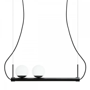 Lampa wisząca LIGNE czarna z taśmą LEDLIG222P61 - Ummo