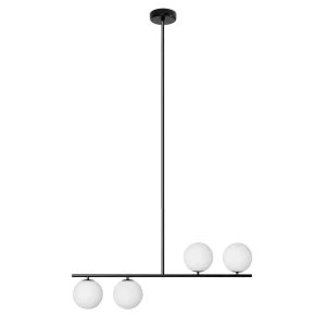 Lampa wisząca minimalistyczna kule SUGURI czarna SGA122R66 - Ummo