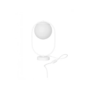 Lampa stołowa nowoczesna KOBAN biała KOS111P1 - Ummo