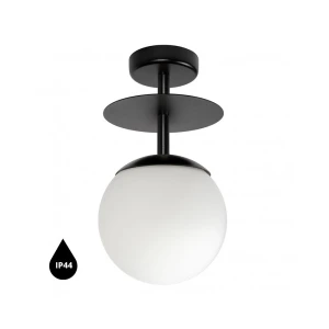 Lampa łazienkowa sufitowa IP44 designerska PLAAT czarna PLB120S3 - Ummo