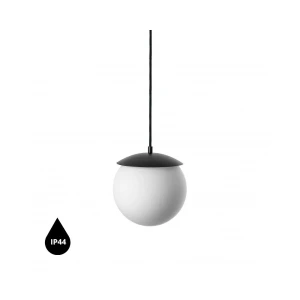 Lampa wisząca łazienkowa IP44 nowoczesna KUUL czarna KLG122PS0 - Ummo